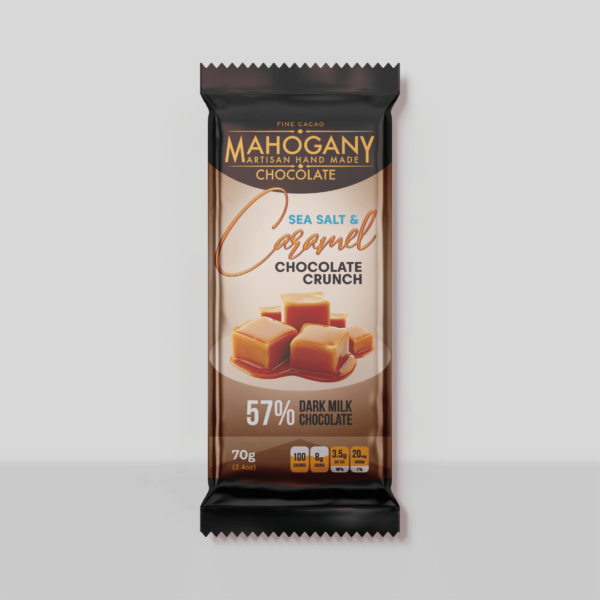 Sea Salt Caramel 57% Dark Milk Chocolate